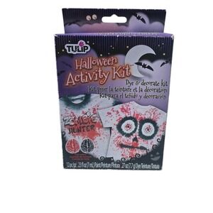 Tulip Halloween DIY Dye & Decorate Kit – Pumpkin/Ghost T-Shirt Craft, New Sealed